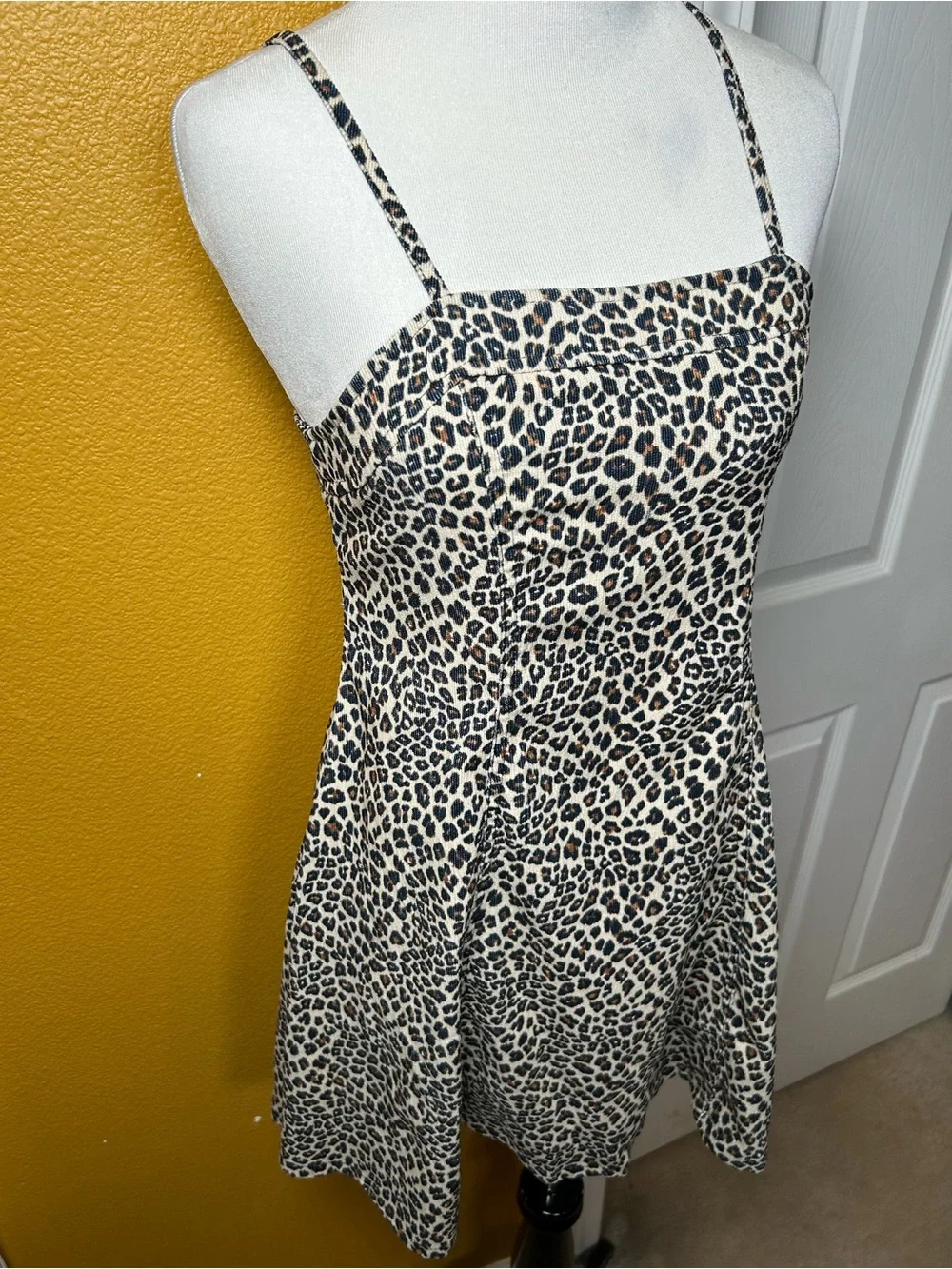 ZUNIE, leopard print dress!!